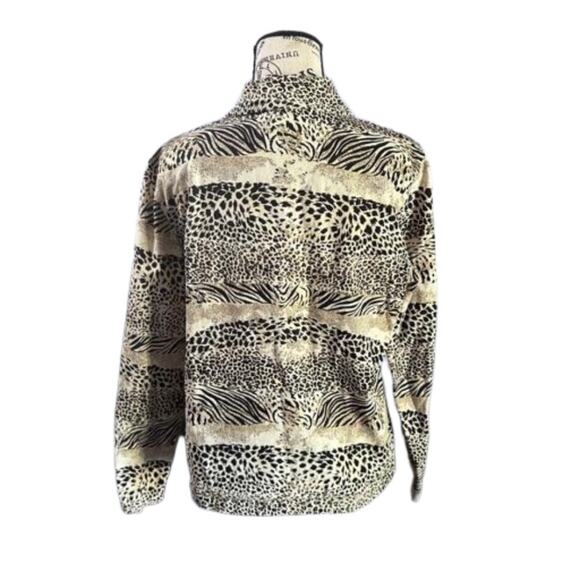 Vintage Animal Print Jacket – Life Style Bold Statement Outerwear - Picture 3 of 9